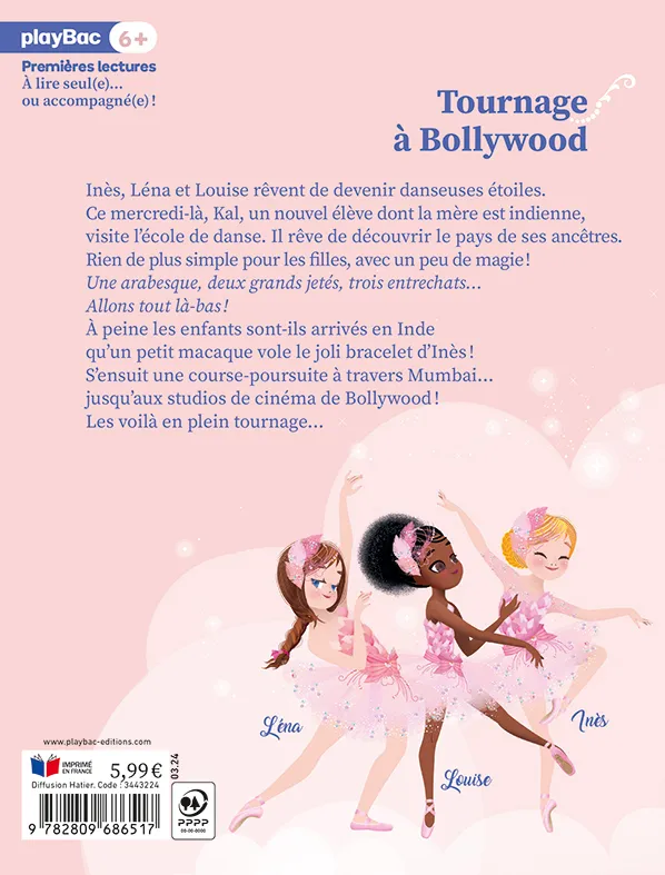 Frigobloc Une deux trois Danseuses Tome 14 roman Bollywood