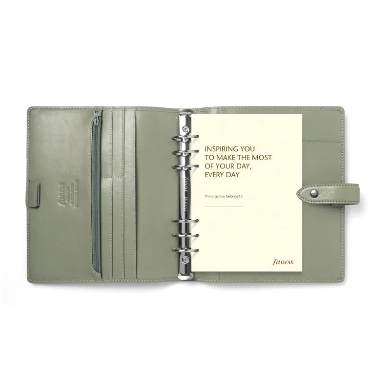 Filofax Malden Organiser A5 cuir vert vétiver