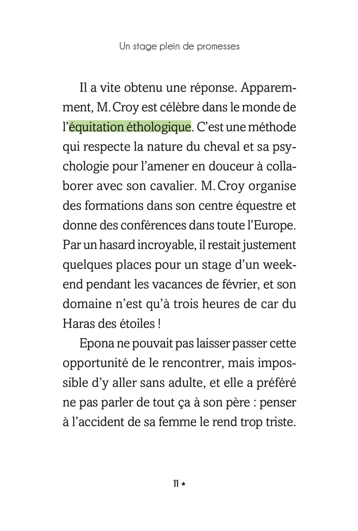Frigobloc Galop des Étoiles Tome 7 Cheval roman dès 8 ans