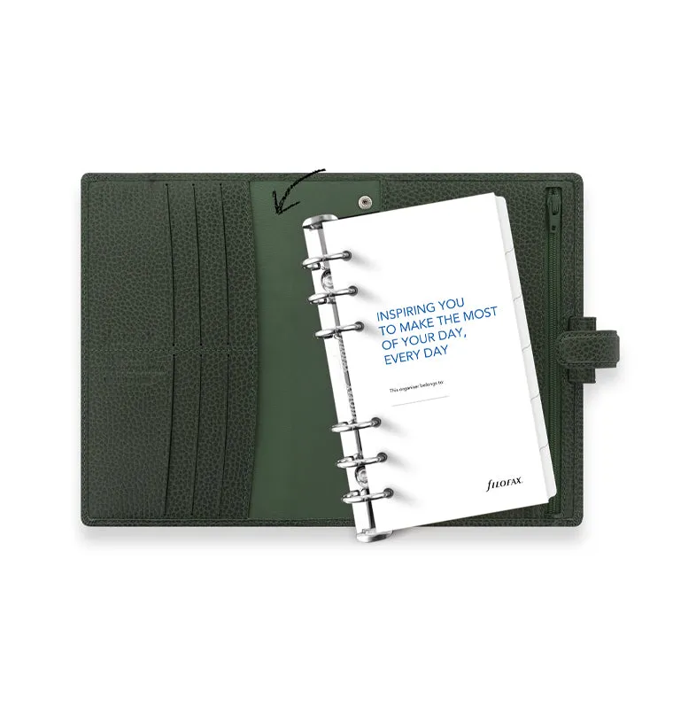 Filofax Finsbury organiseur Personal modulaire Woodland