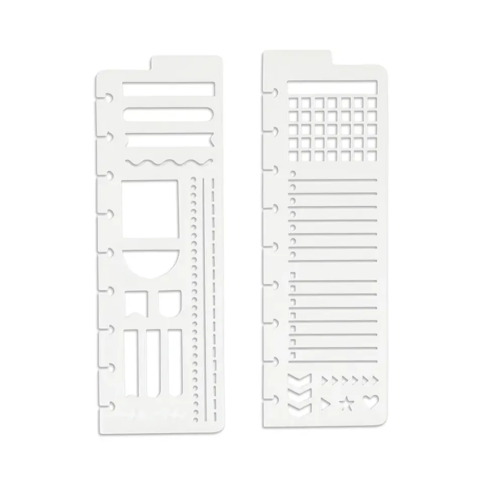 Happy Planner Journaling Joy pochoirs marque-pages lot de 2