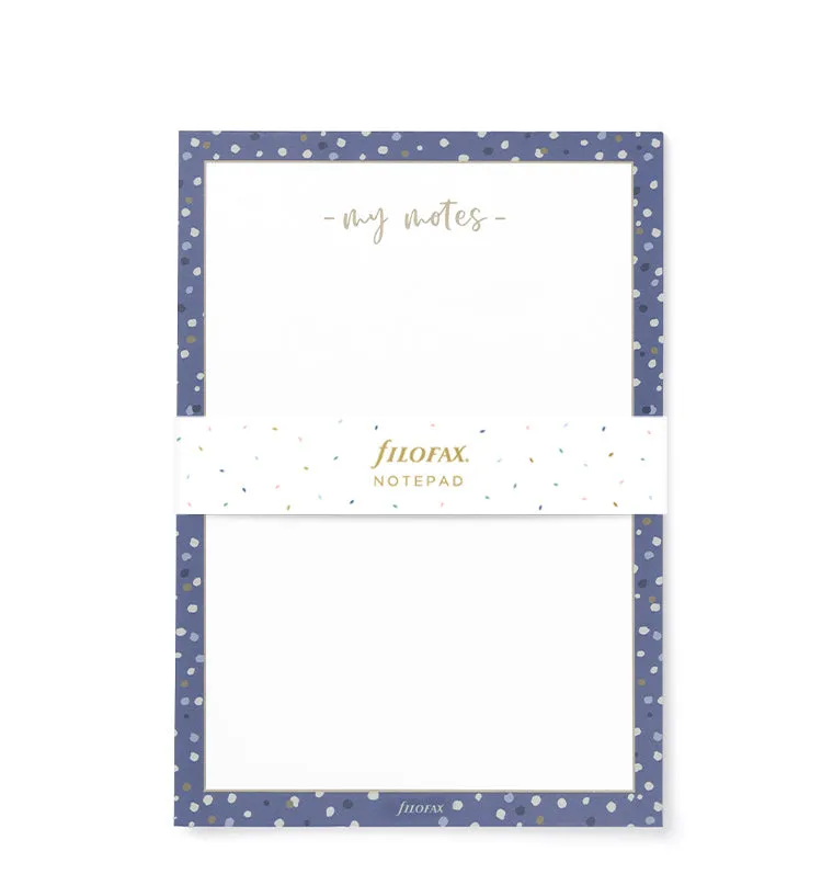 Filofax Indigo My Notes bloc-notes papier épais