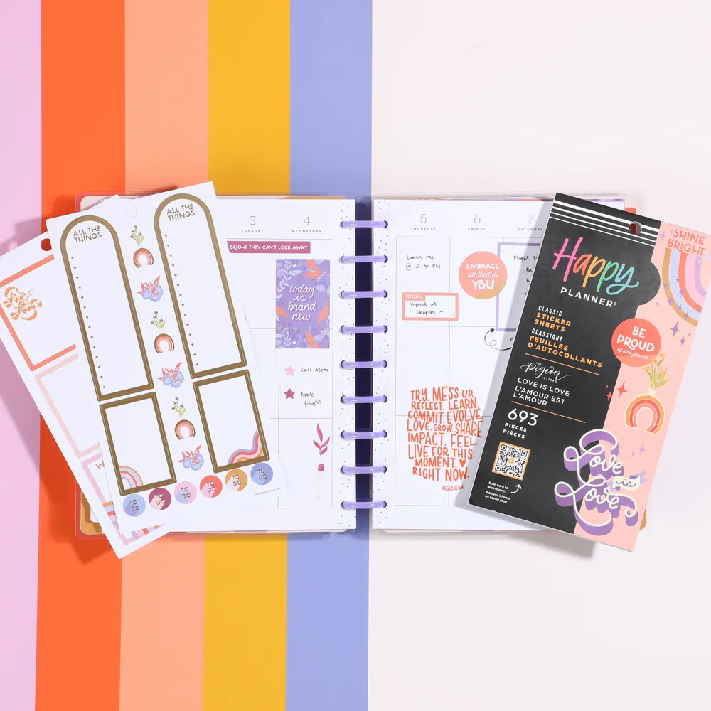 Happy Planner Love is Love stickers value pack 693