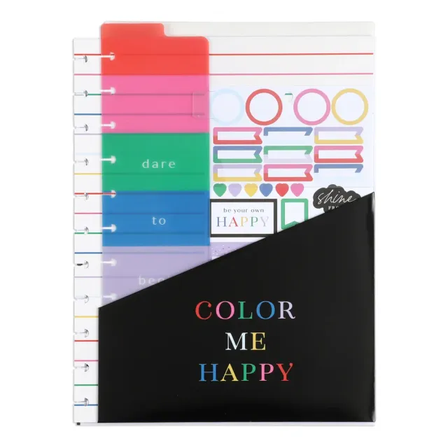 Happy Planner Color Me Happy kit Big 65 accessoires couleur
