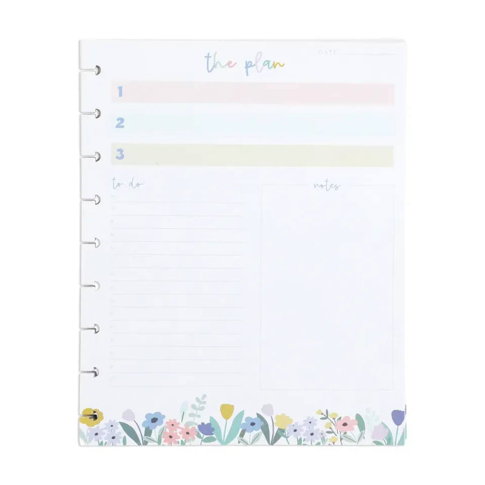 Happy Planner Classic Squad Goals recharge papier 40 feuilles ligné