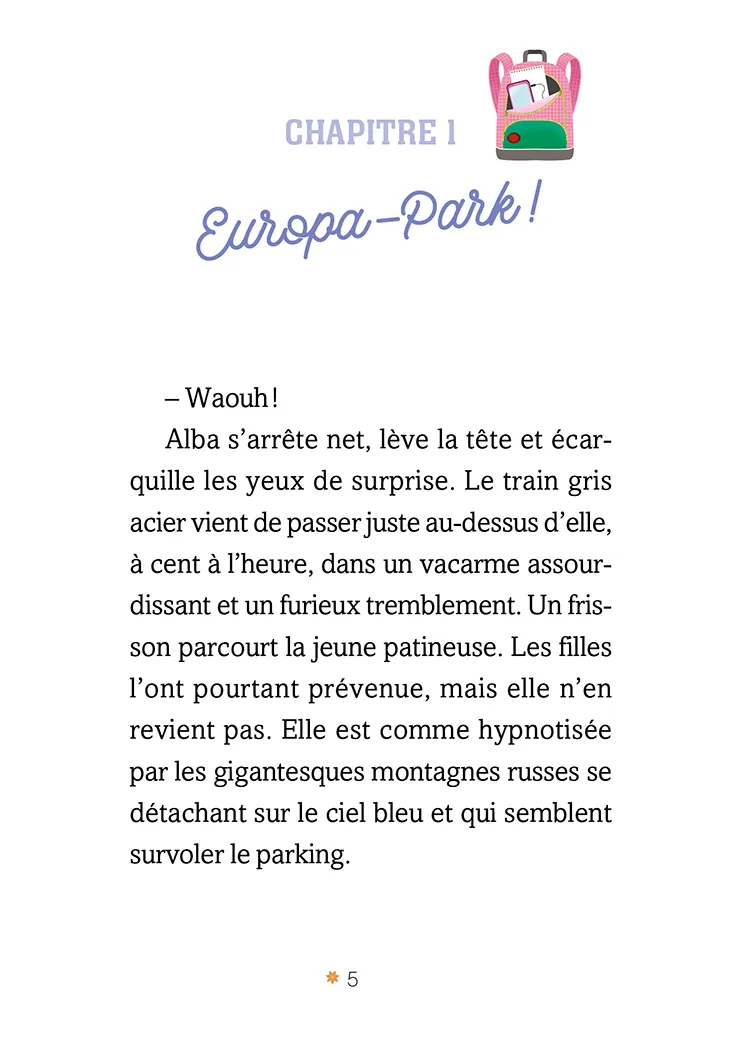 Frigobloc Passion Patinage Danser en couple Tome 3 roman 8-12 ans