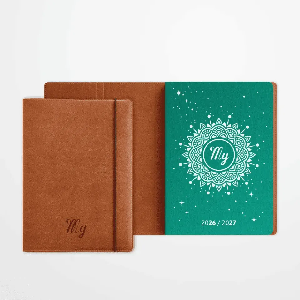 My365 My Agenda 2026/2027 A5 souple + jaquette Zen