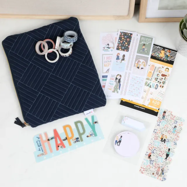 Me & my big ideas Squad Goals bundle pochette stickers Classic