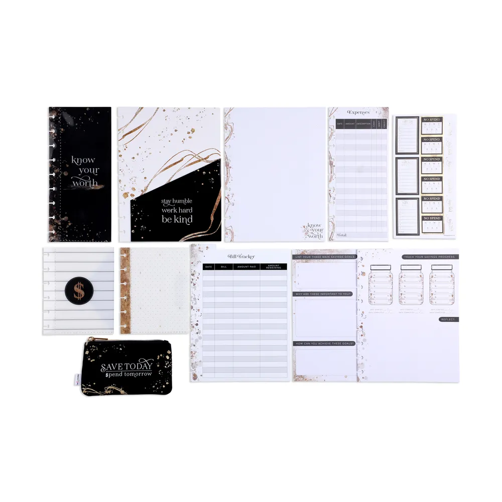 Happy Planner Know Your Worth Budget kit planner Classic