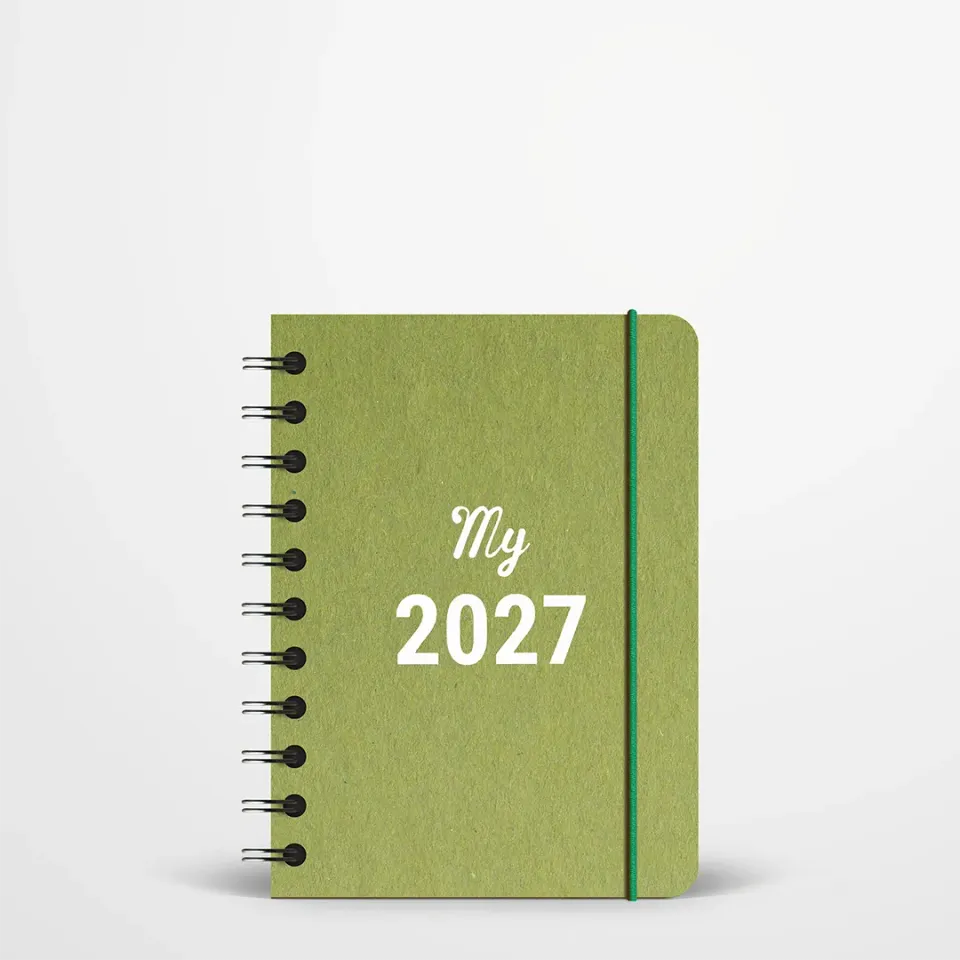 My365 My 2027 agenda poche A6 spirale recyclé