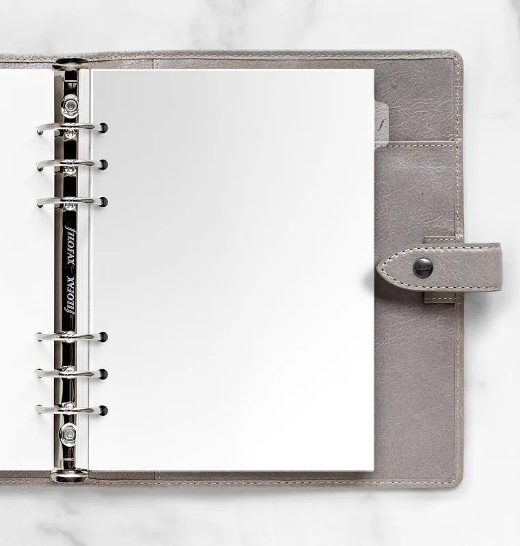 Filofax Classic intercalaire transparent A5 rigide