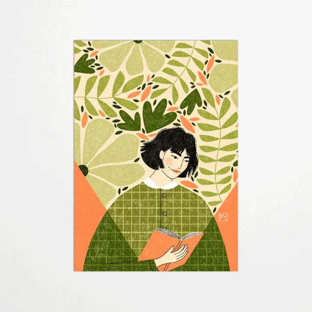 My365 Marine Laurent Lecture carte postale lectrice