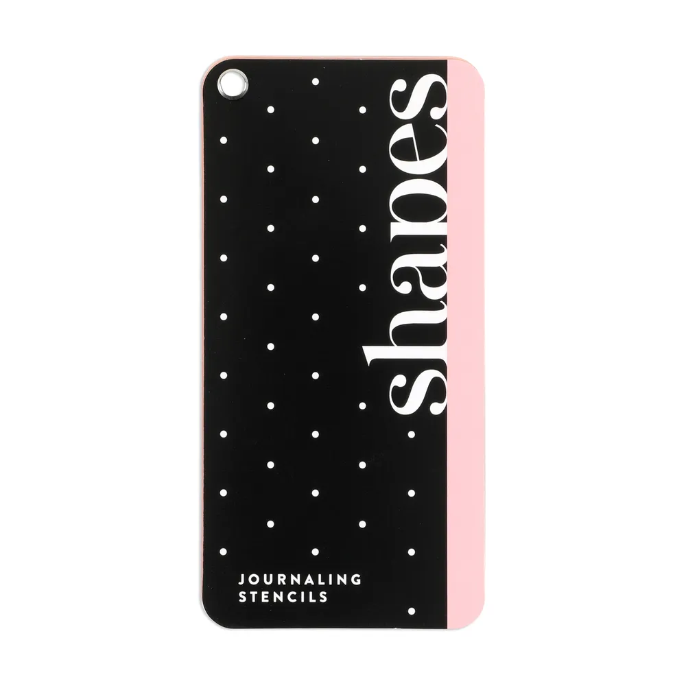 Happy Planner Shapes pochoirs éventail 5 feuilles drapeaux