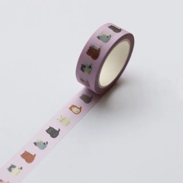 Kartotek Cats masking tape chats décoratif