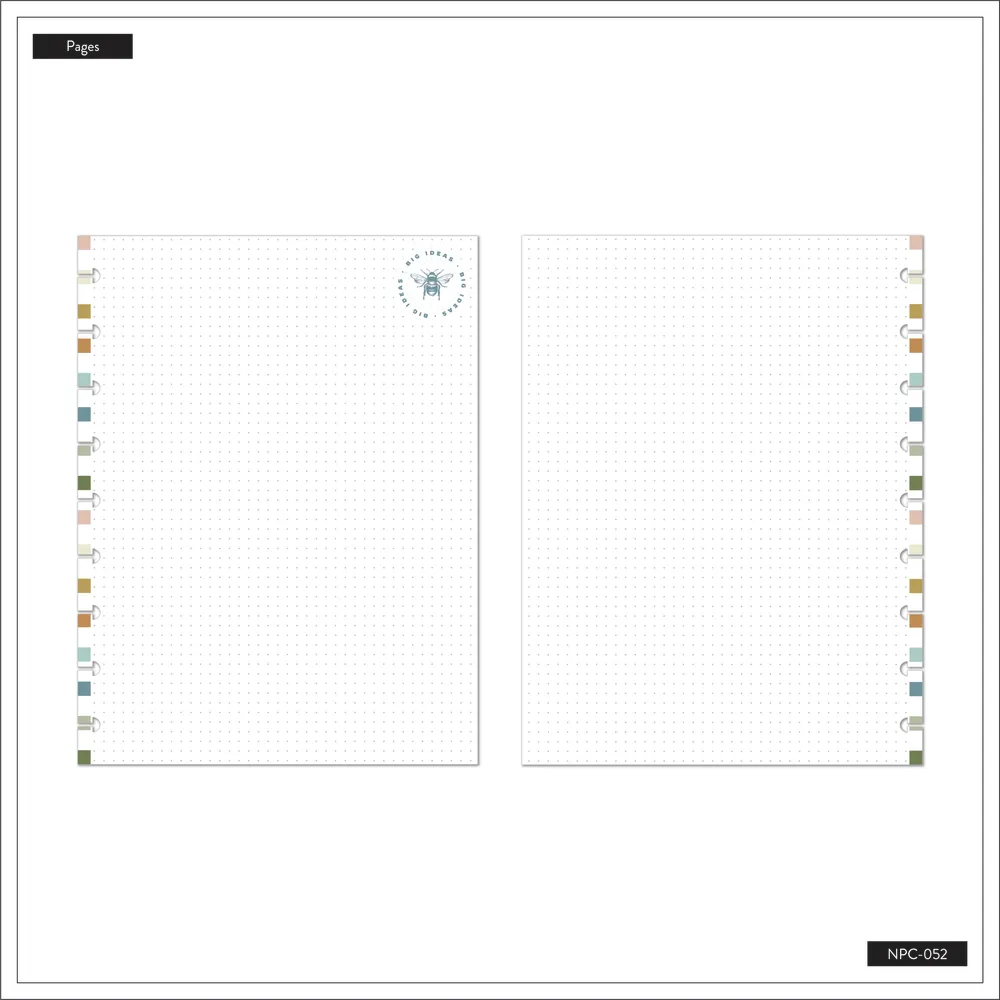 Happy Planner Woodland Charm carnet Classic 60 feuilles pointillés