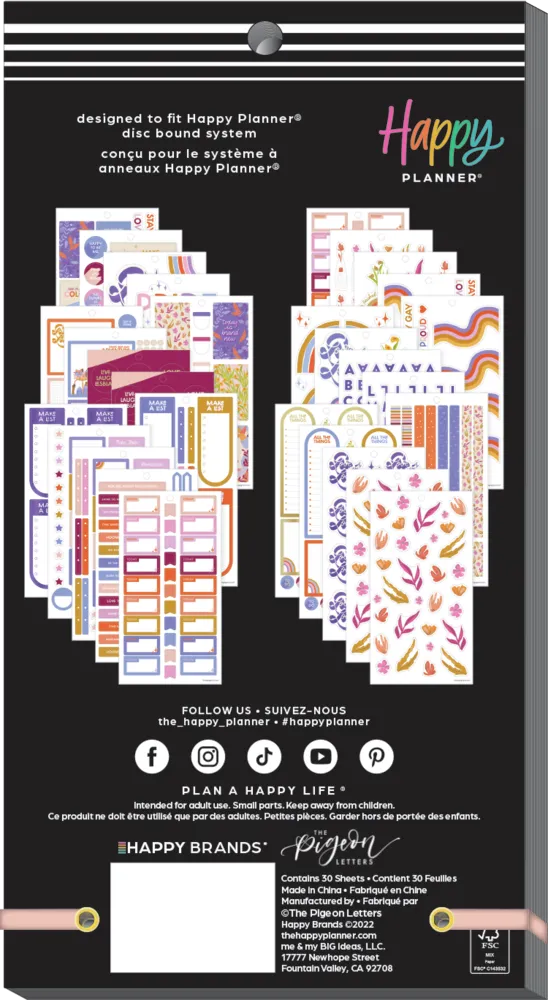Happy Planner Love is Love stickers value pack 693
