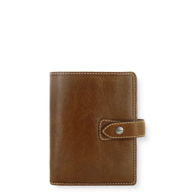 Filofax Malden Pocket organiseur cuir ocre