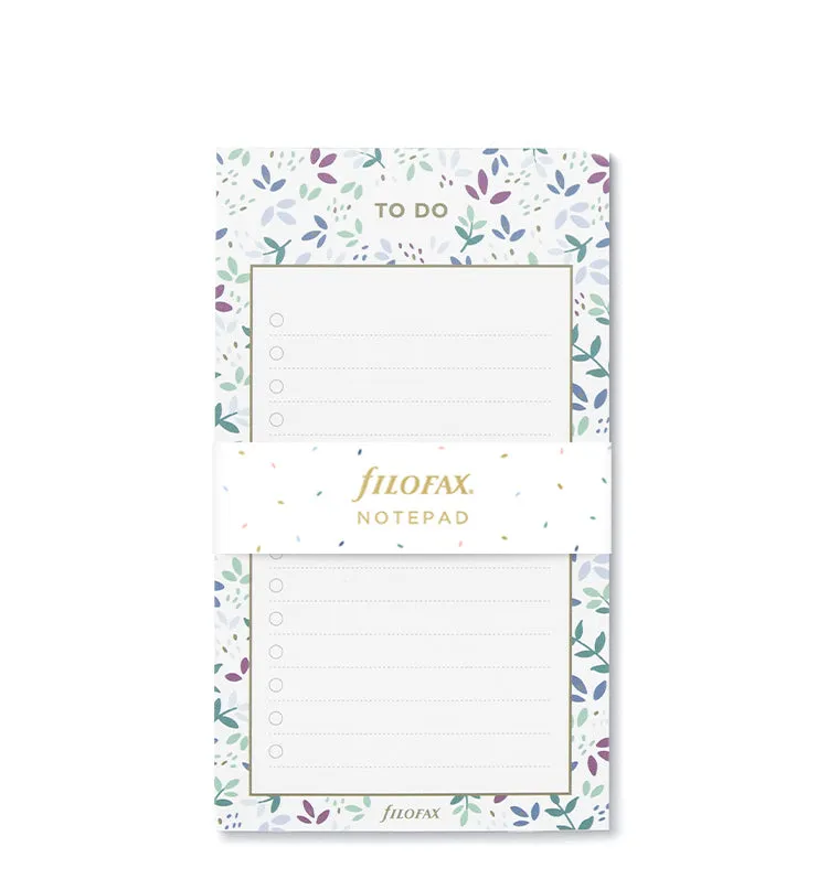 Filofax Garden bloc-notes To Do motif floral 100 g