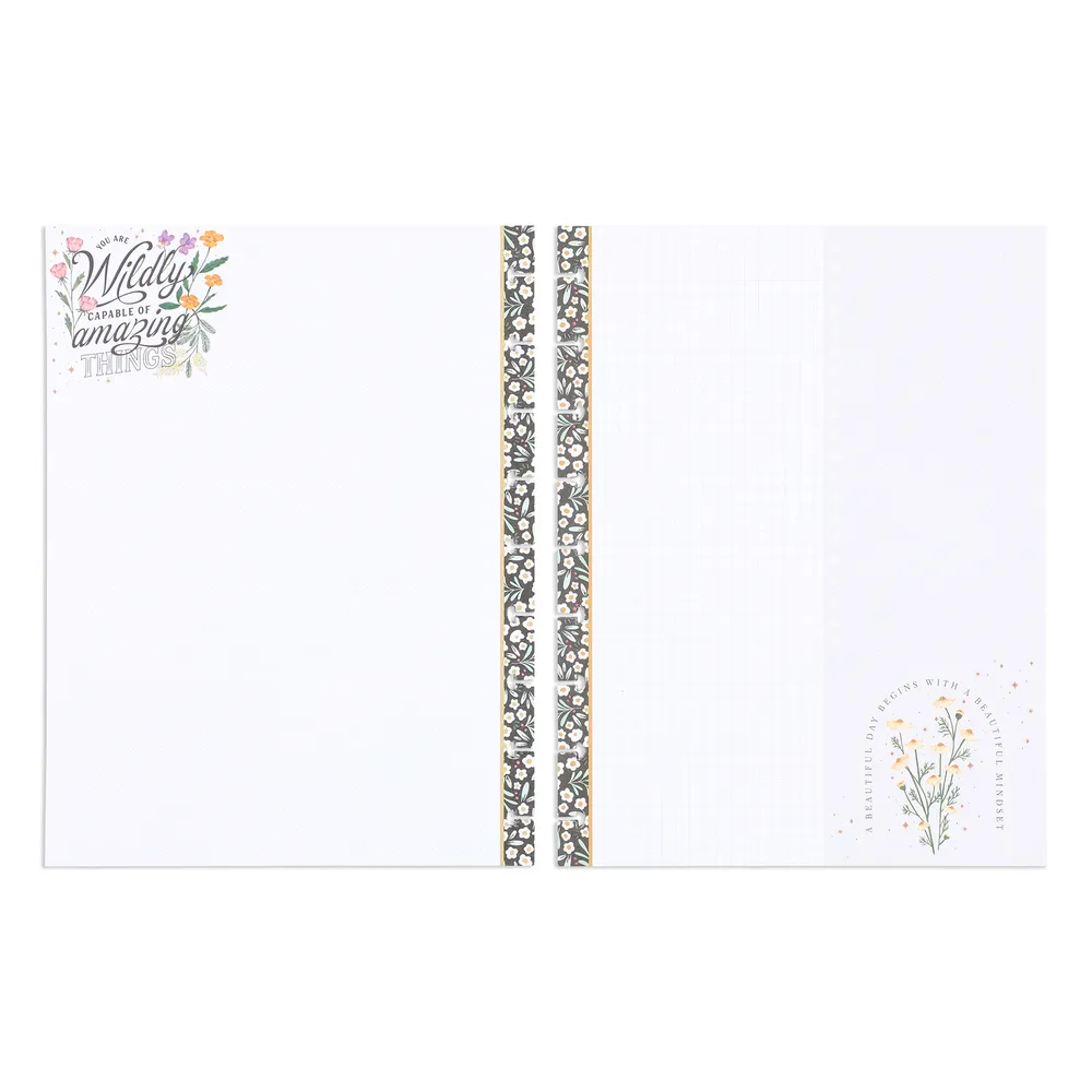 Happy Planner Moody Blooms papier Classic 40 feuilles