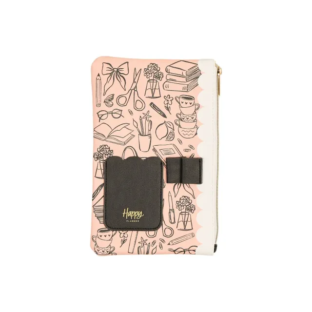 Happy Planner Pastel Poetry trousse stylos élastique
