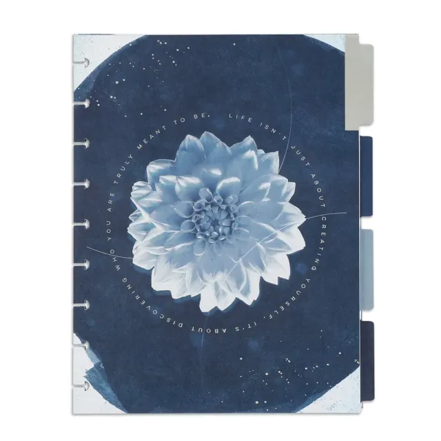 Happy Planner Cyanotype recharge agenda Classic 4 mois