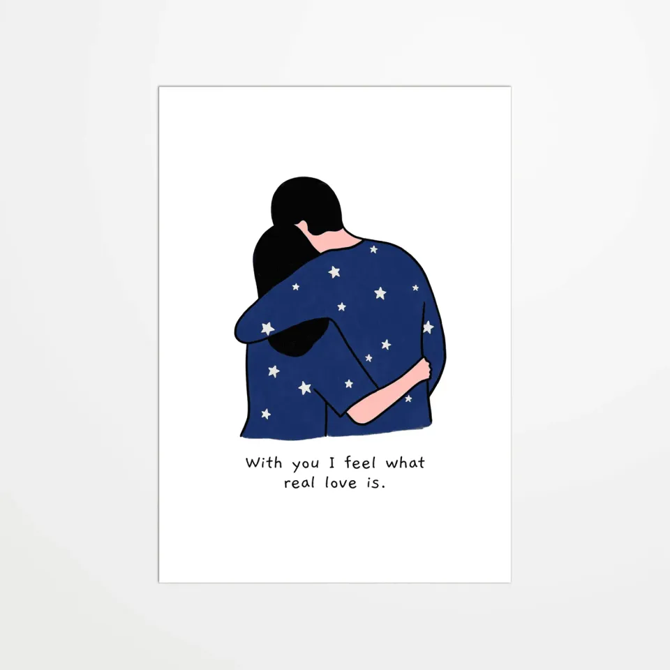 My365 Lorraine Sorlet With you carte postale amour