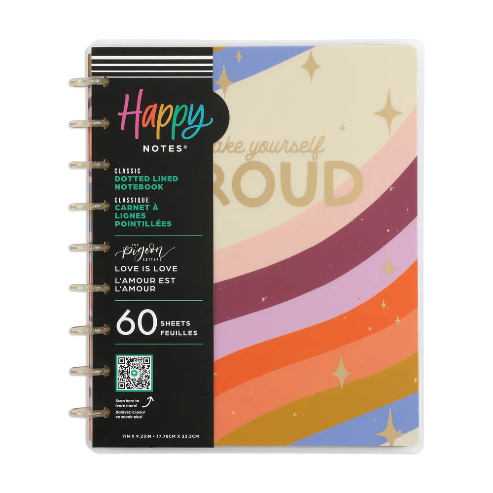 Happy Planner Love is Love carnet pointillé Classic 60