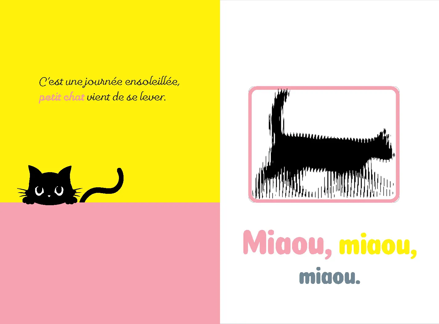 Frigobloc Petit Chat livre cinémagique éveil 0-3 ans
