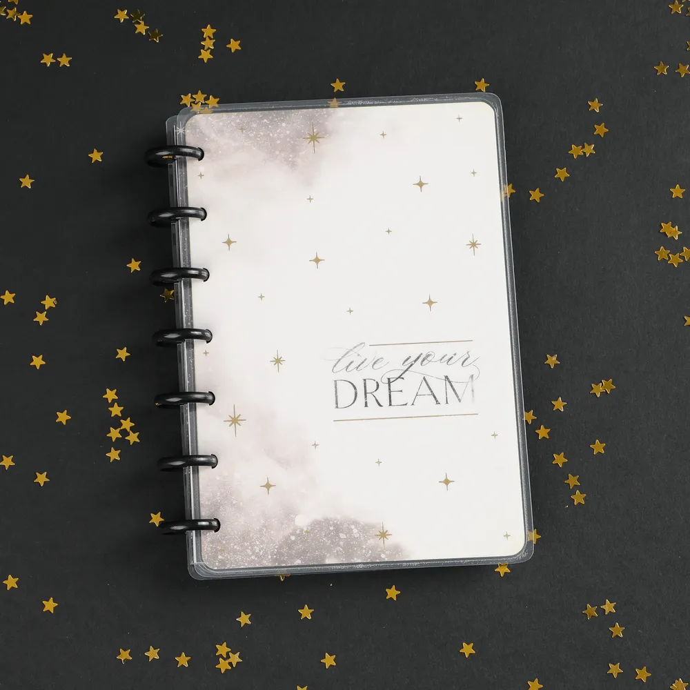 Happy Planner Celestial Elegance Mini carnet pointillé 60 feuilles