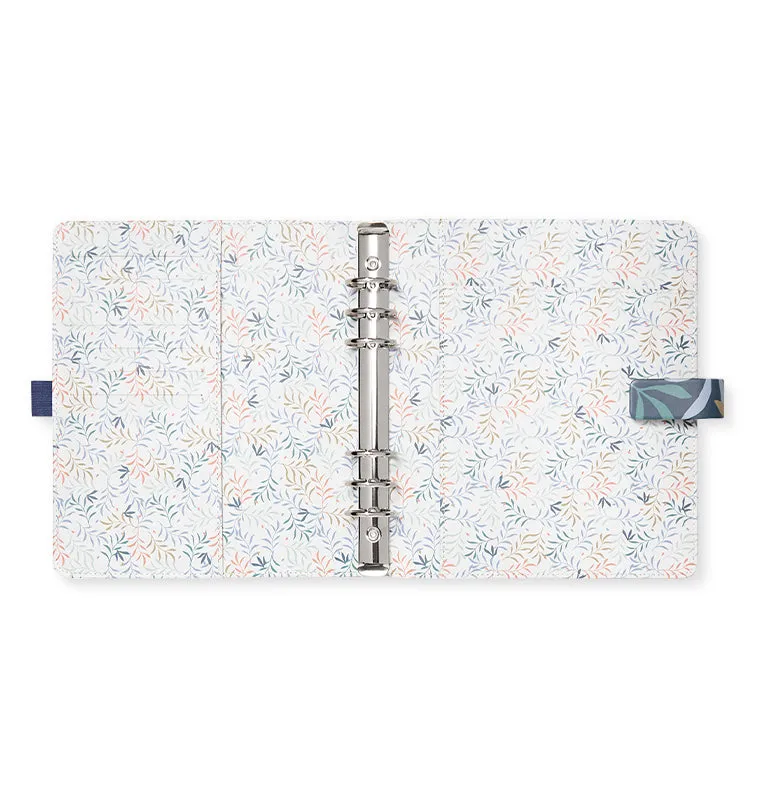 Filofax Botanical organiseur anneaux A5 bleu