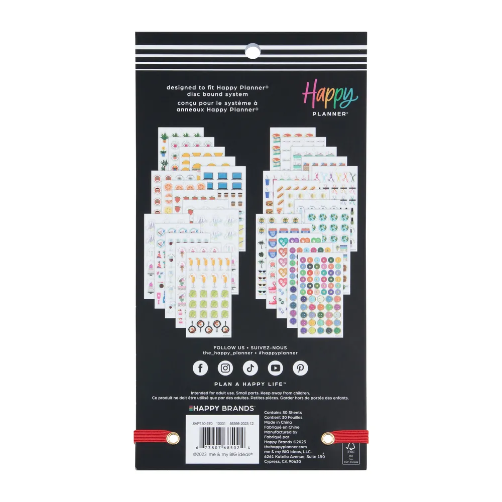 Happy Planner Everyday Icons stickers Classic 995 icônes