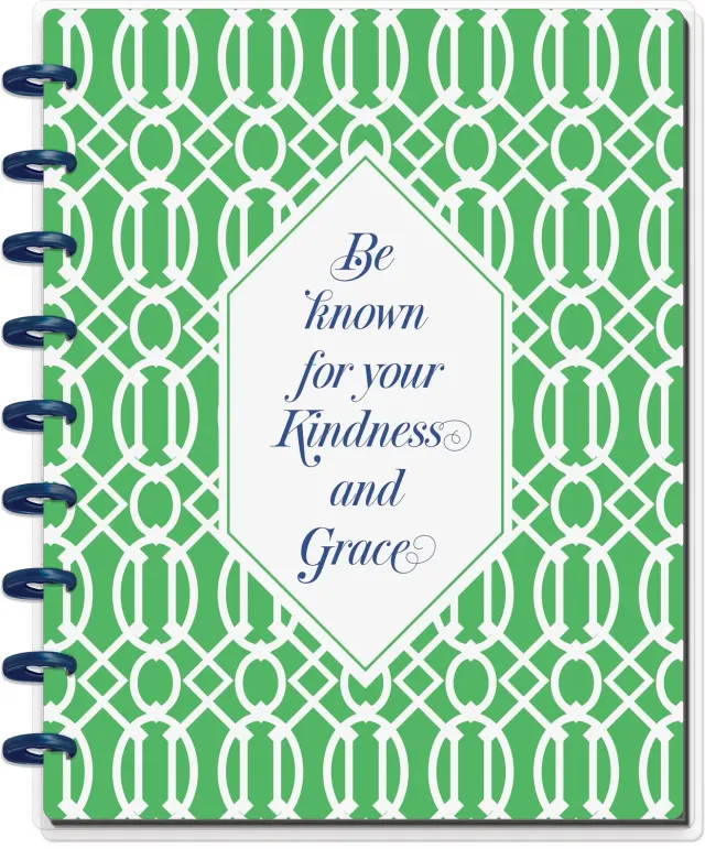Happy Planner Be Kindness carnet Classic à disques pointillés