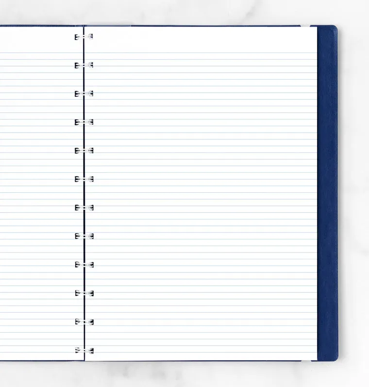 Filofax Notebook recharge A4 feuilles lignées