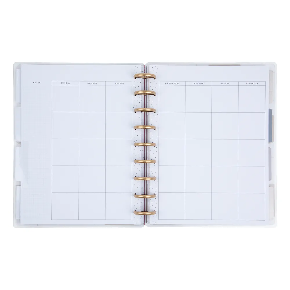 Happy Planner Simple Essentials Classic agenda vertical non daté