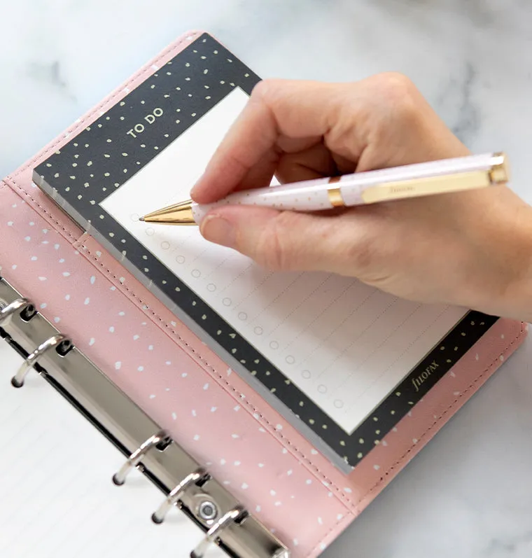 Filofax Confetti To Do bloc-notes à faire papier épais