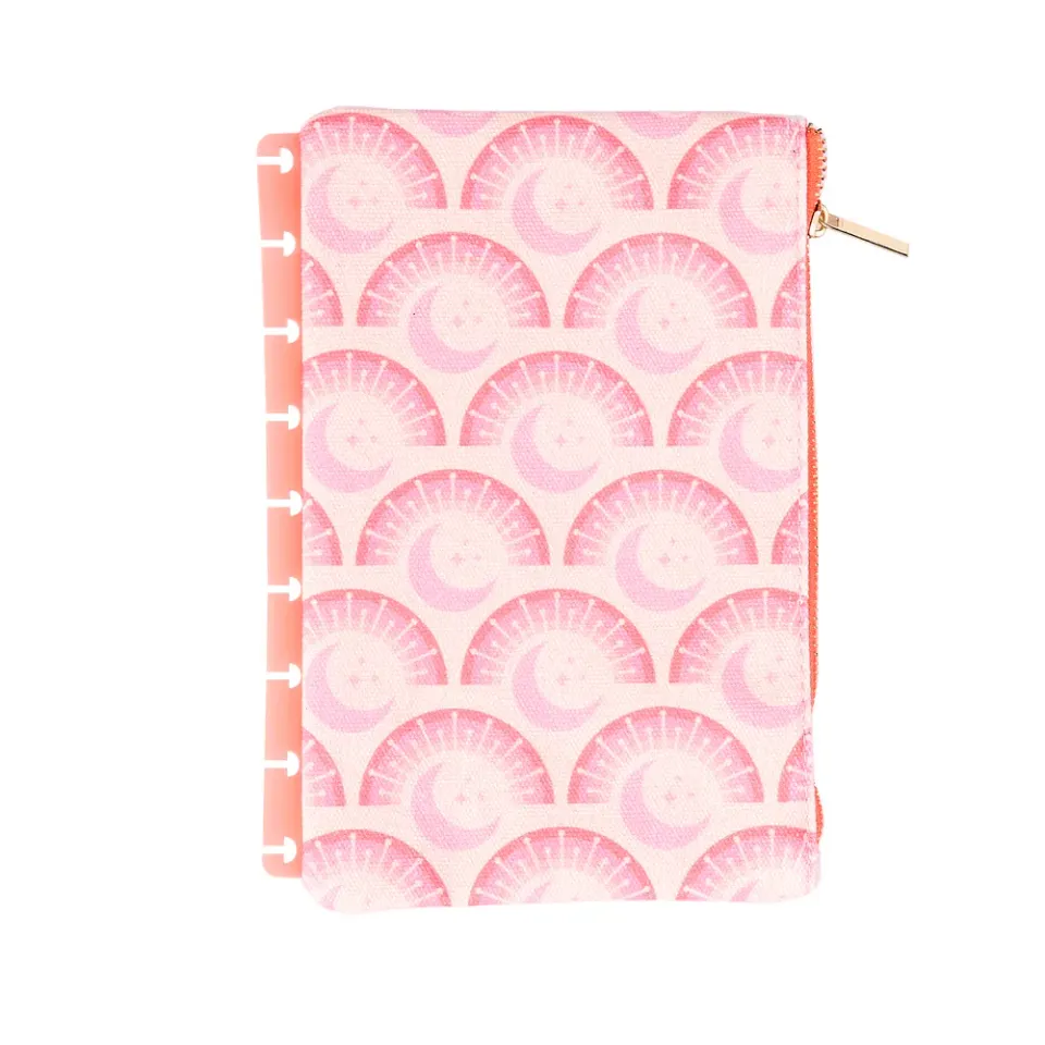 Happy Planner Cat Coq Retro Sunset trousse agenda à anneaux Classic