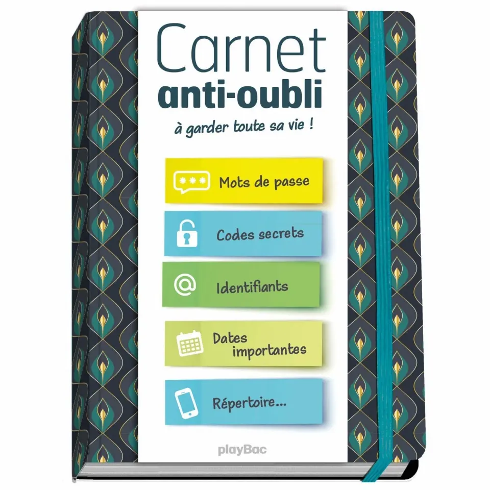 Frigobloc Mon Carnet Anti-Oubli carnet 6 catégories