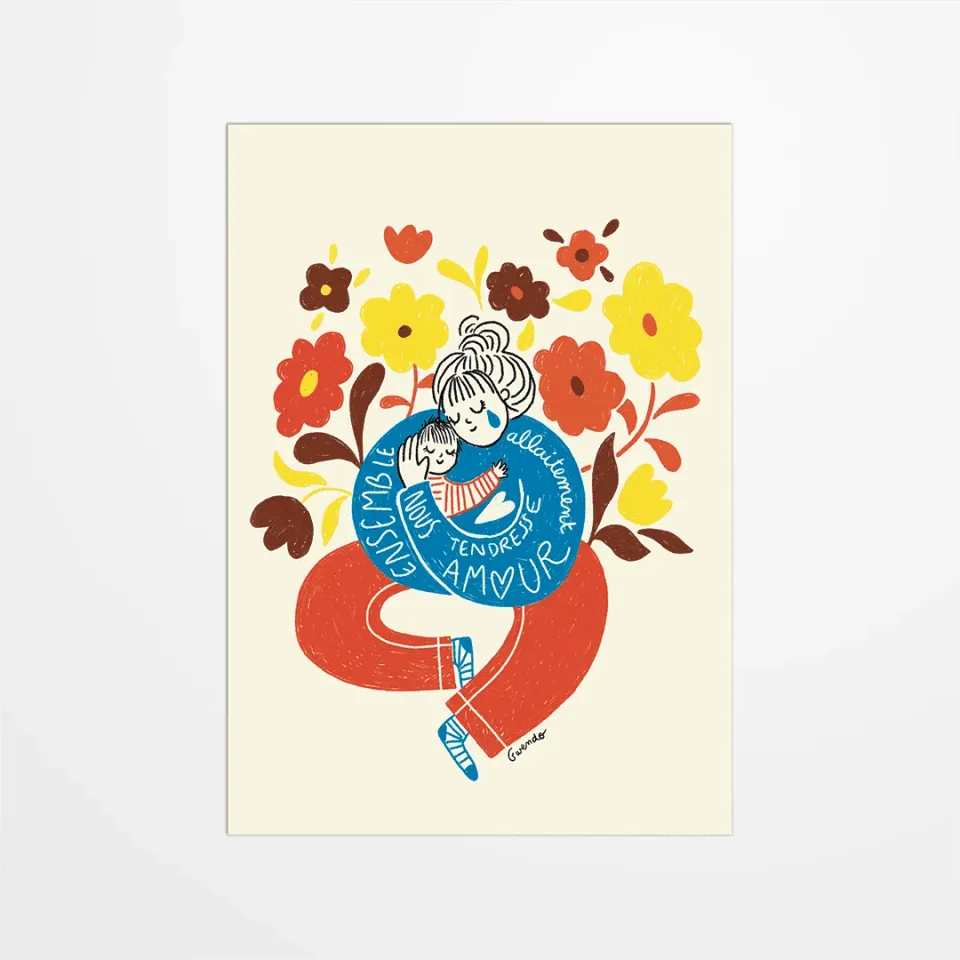 My365 Gwendoline Lefeuvre carte postale Nous