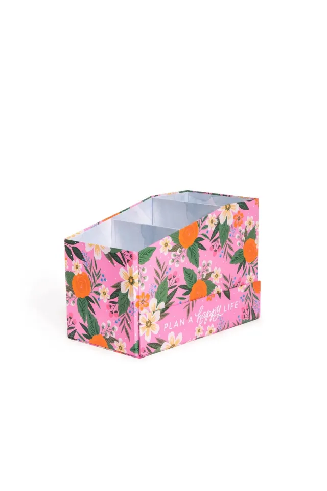 Happy Planner Floral boîte rangement stickers 21 carnets