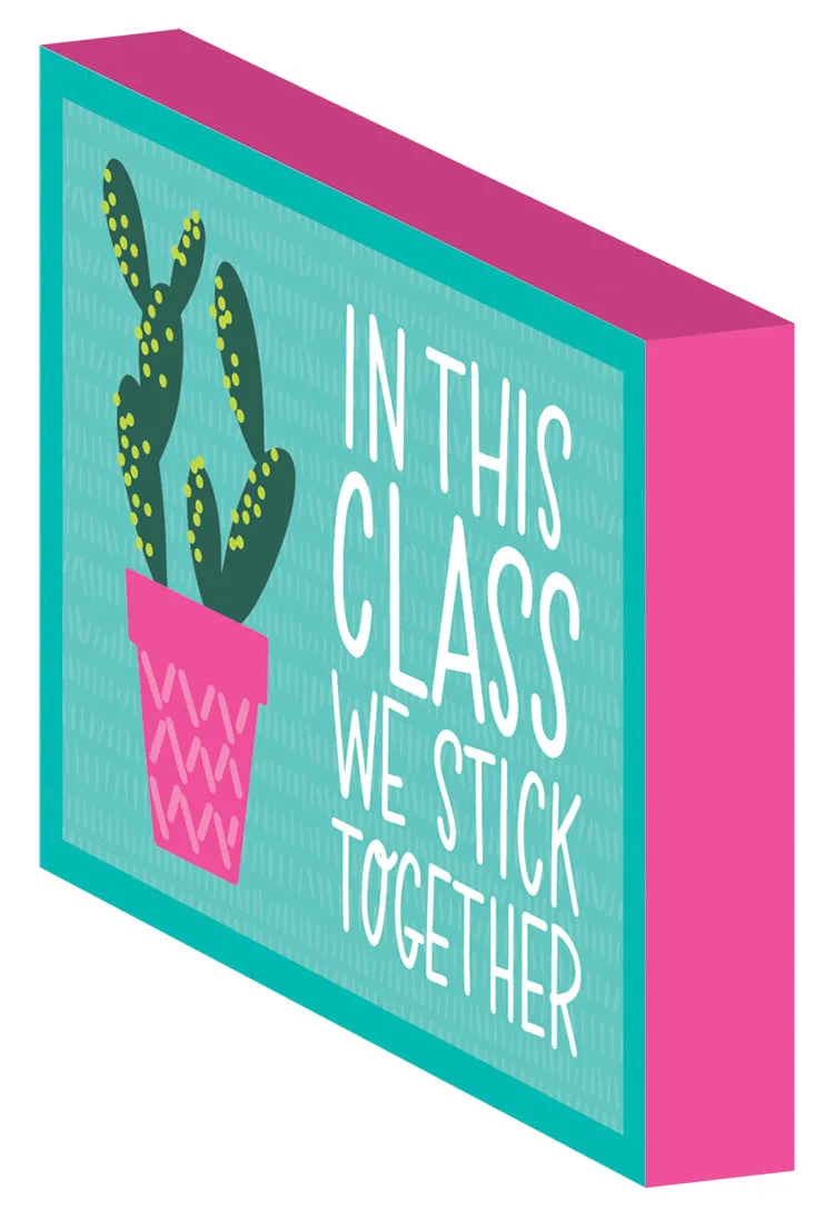 Happy Planner Stick Together bloc citation classe