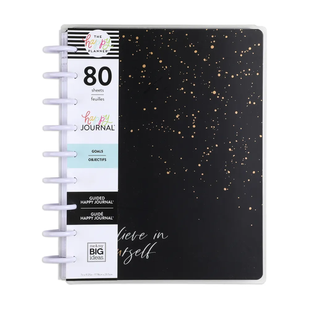 Happy Planner Girl With Goals journal guidé Classic objectifs