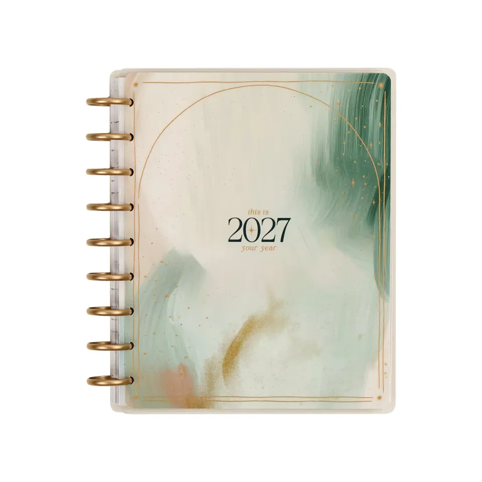 Me & my big ideas Happy Planner Starlit Glow agenda 2027 dashboard