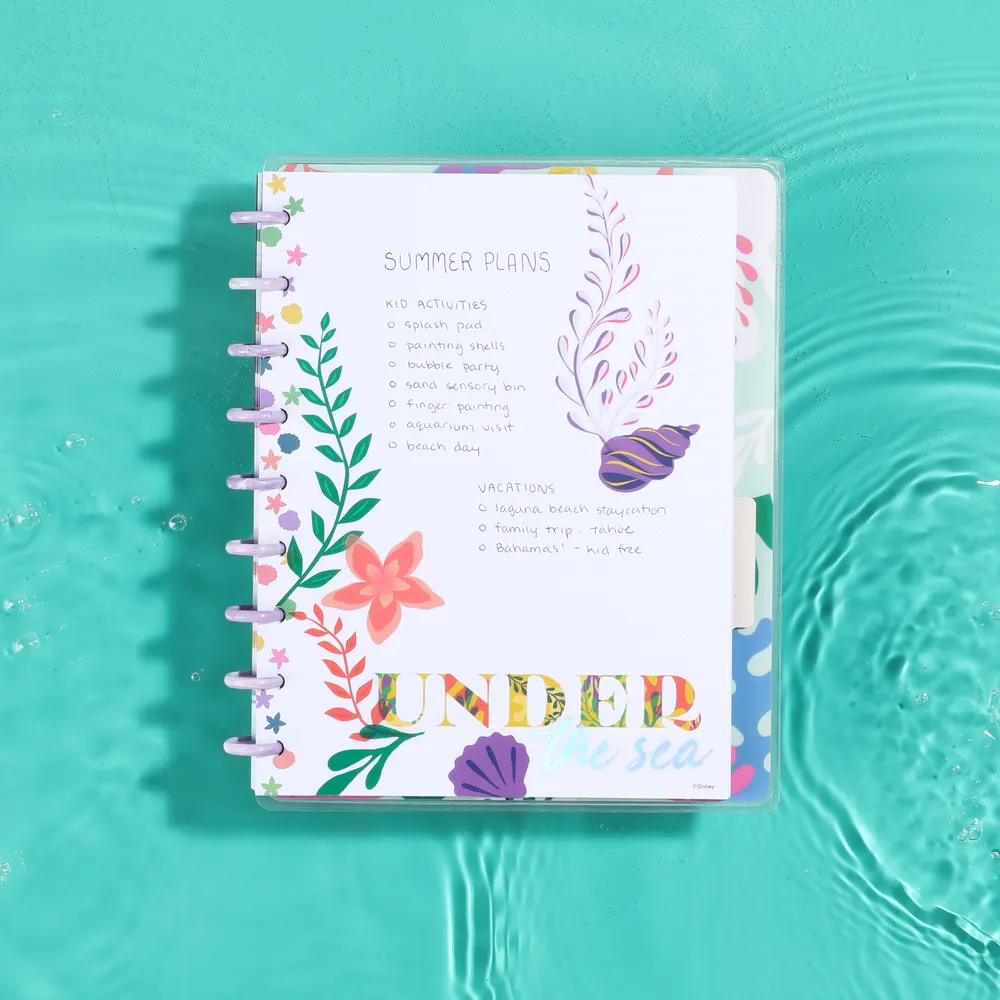 Happy Planner Disney Ariel coffret Be Happy Box Find Your Voice