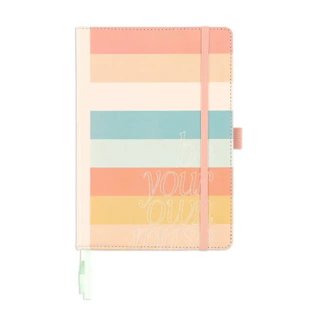 Happy Planner Sunset Stripe journal pointille 80 feuilles papier epais