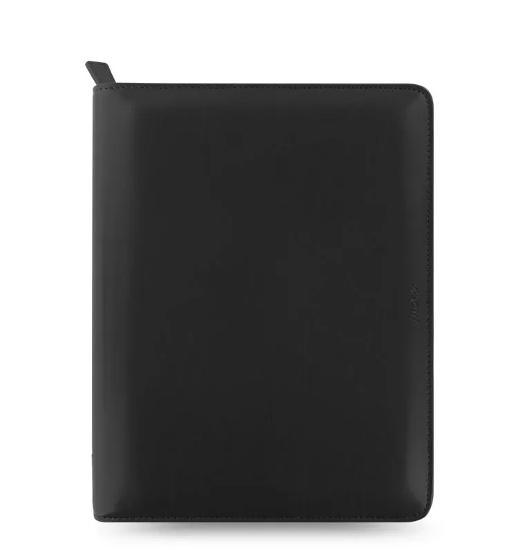 Filofax Metropol A5 organiseur zippé noir simili cuir