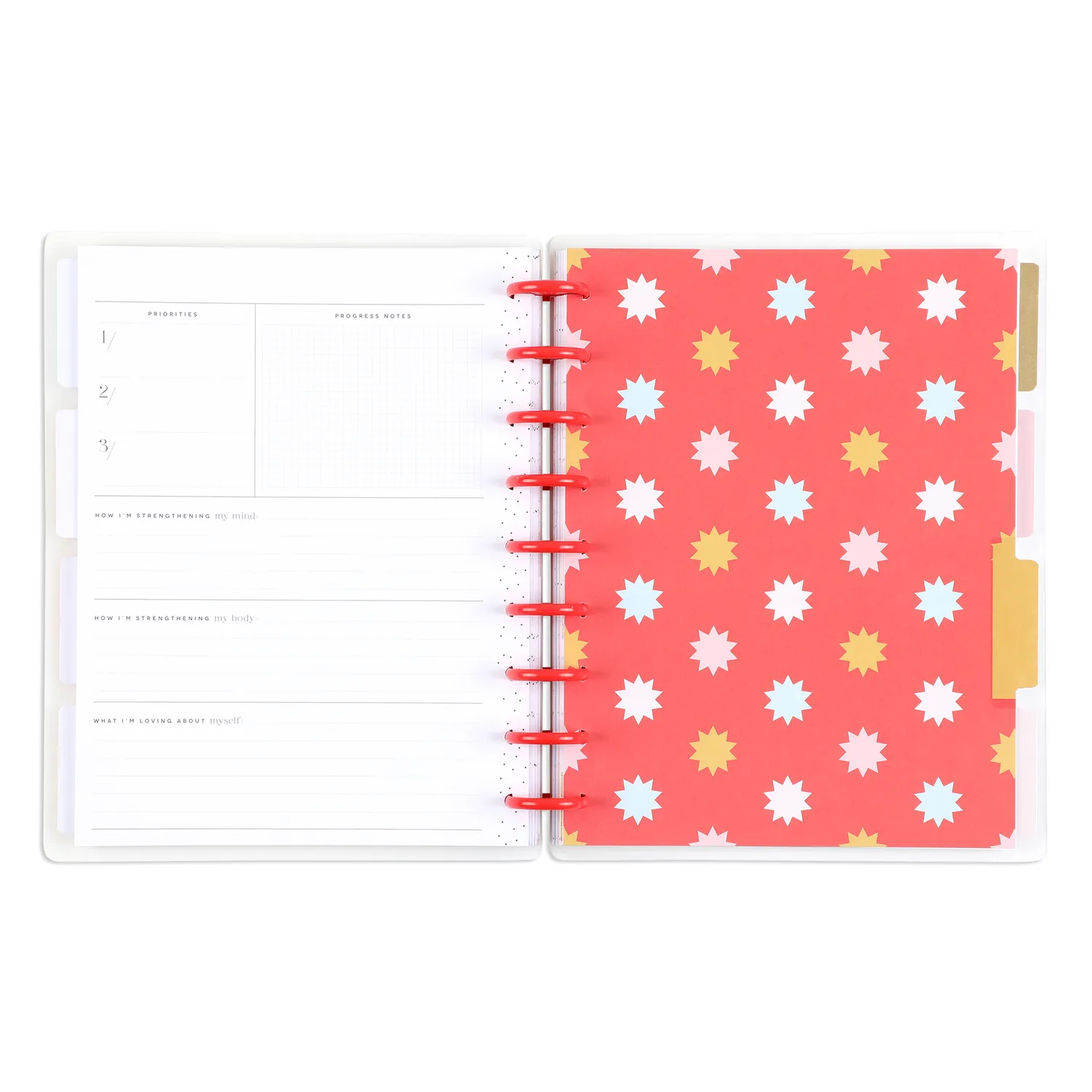 Happy Planner Fitness All Stars planner sport 12 mois non daté
