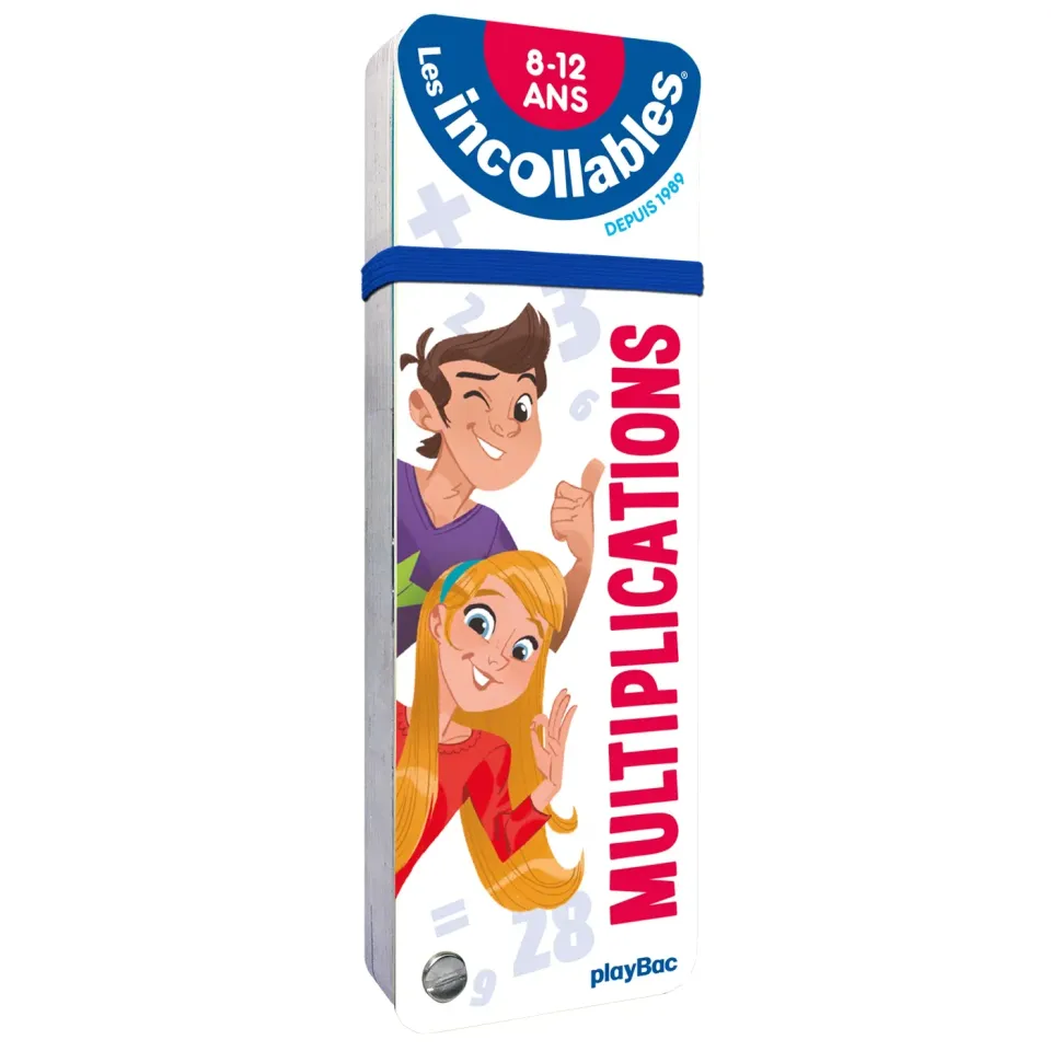 Frigobloc Les Incollables Éventail multiplications 8-12 ans