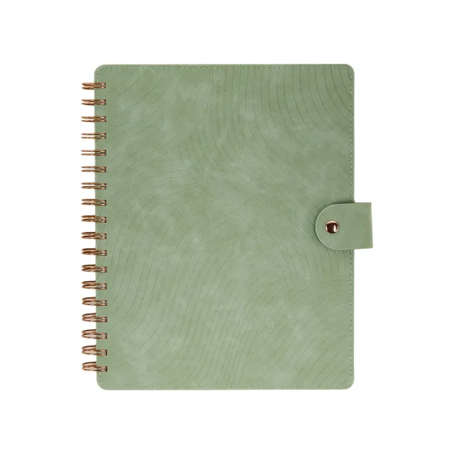 Happy Planner Citrine Sage Waves agenda spiralé 2027 12 mois