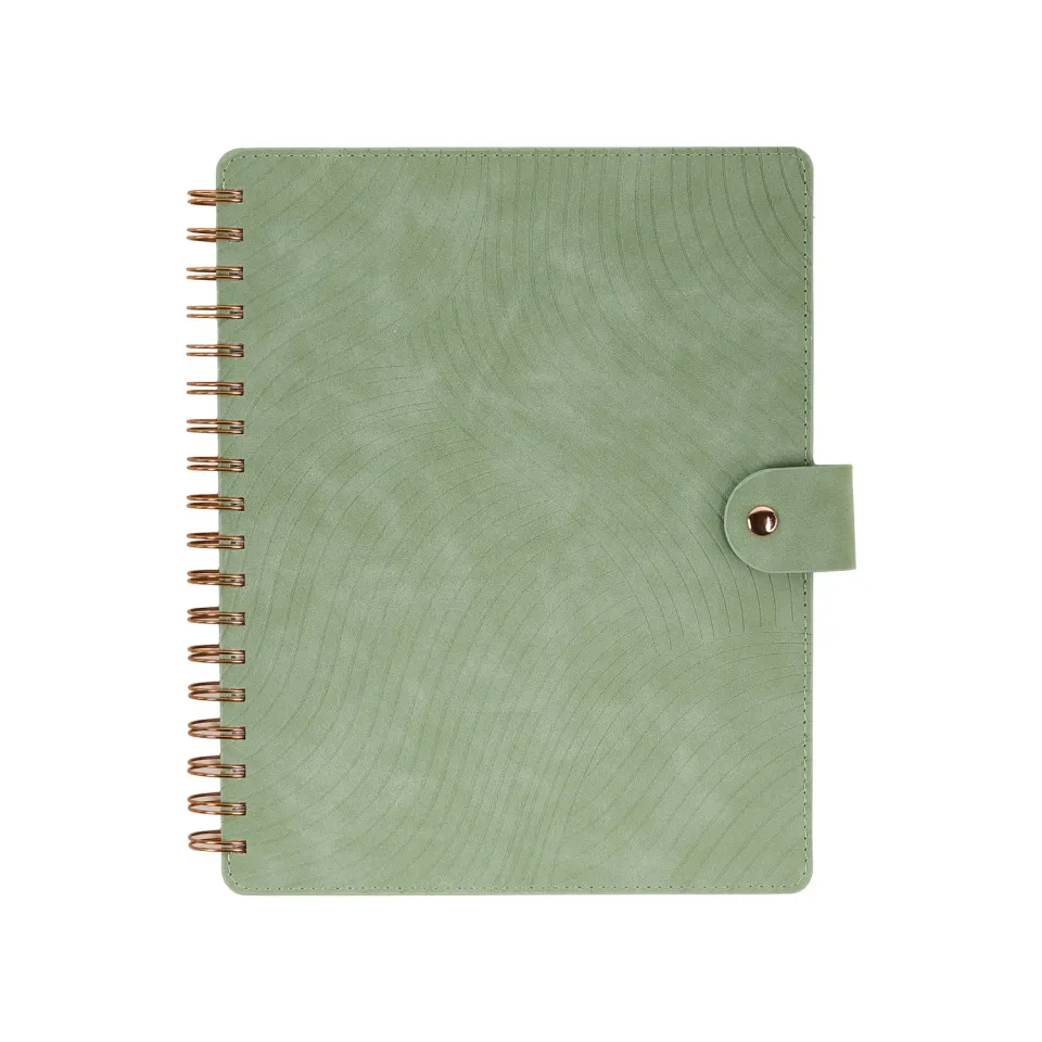 Happy Planner Citrine Sage Waves agenda spiralé 2027 12 mois