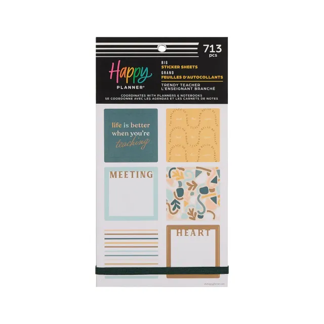 Me & my big ideas Trendy Teacher stickers Big 30 feuilles classe